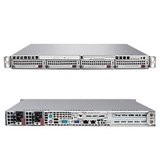 Supermicro SuperServer 6015B-URV - Rack - 2-way - no CPU - RAM 0 MB - SATA - hot-swap 3.5 - no HDD - DVD - ATI ES1000 - Gigabit Ethernet - Monitor : none - 1U