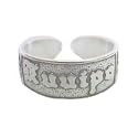 Hawaiian Heirloom Jewelry Sterling Silver Kuuipo Toe Ring