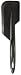 iSi Basics Silicone Wide Spatula, Black