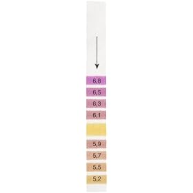 Whatman pH Indicators Integral Comparison Strip 5.2 to 6.8 Range 11 x 100mm (Pack of 200)