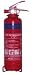 Jewel refillable fire extinguisher with dry powder for fires involving electrical equipment and gases, 1kg capacity, EACH