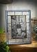 J Devlin Pic 159-46V Vintage & Pale Blue Stained Glass Picture Frame