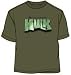 Search : Marvel Comics The Hulk Greenness Mens Shirt