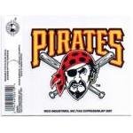 Pittsburgh Pirates Static Cling Decal