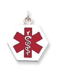 Sterling Silver Medical Jlry Pendant (NE)