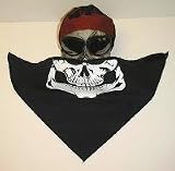 New Skull Half Face Biker Bandana Mask Bandanas Scarf