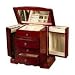 Harmony Musical Jewelry Box (Cherry Finish) (10.33