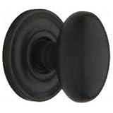 Baldwin 5425.102.PASS Egg Knob Passage Set, Oil Rubbed Bronze