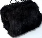 Children's Black Faux Fur Hand Muff
