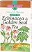 Puritan's Pride Echinacea & Goldenseal Tea Caffeine Free 6 Boxes 35 Tea Bags Per Box