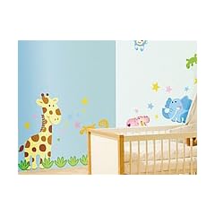infactory Tierisch lustige Wandtattoos f�rs Kinderzimmer "Kenia"
