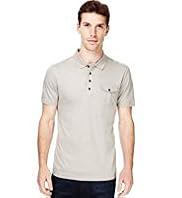 Autograph Pure Cotton Single Pocket Polo Shirt