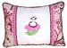Funky Monkey Embroidered Pillow