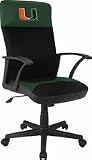 Miami Hurricanes TeamSeat Mesh / Vinyl Office Chair