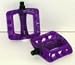 Odyssey Twisted Pedals 9/16" Clear Purple