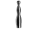Top Gourmet Mills with Mechanisms by Cilio of Germany, San Remo Pepper Mill, Black Gloss, 33cm