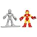 Marvel Super Hero Adventures Mini Figure 2Pack Iron Man Silver Surfer_s-1