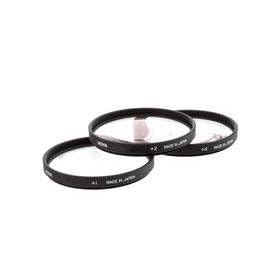 Hoya 49mm Close-Up Filter Set (+1, +2, +4 Diopters)