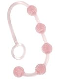 Penthouse Mode Ringed Body Beads, Flirty Flush