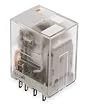 Dayton 1EHL8 Relay, Ice Cube, 3PDT, 12VDC, Coil Volts