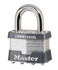 Master Lock 3MK-SM730 Master Keyed Padlock, 1-9/16