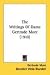 The Writings Of Dame Gertrude More (1910)