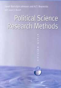 Political Science Research Methods, Janet Buttolph Johnson and H.T. Reynolds, 0872894428