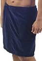Men's Terry Velour Spa Wrap