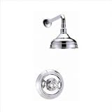 Belle Foret GCRS04SN Shower Faucet Cross Handle Only, Satin Nickel