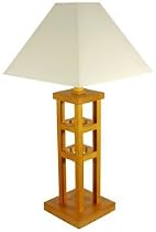 Best Biggest Discount Deal Desk Bedside Reading - 27" Wood Frame Architectural Table Lamp & Shade - Hon