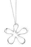 9ct Diamond Set Abstract Pendant