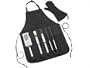 Chef's Barbecue Apron and Tools