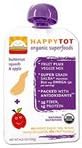Happy Tots Butternut Squash & Apple Organic Superfoods for Kids Stage 4 4.22 oz. pouches