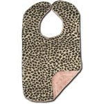 Personalized Leopard Chenille Bib