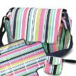 Navy Stripe Diaper Bag By Room It Up