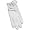 Lady Fairway TanThru Full Length Golf Gloves for Women - White - Small - Left Hand