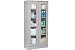 Easy View Cabinet Assembled 36x18x72 Light Gray