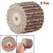 18 x 15 x 3mm 80 Grit Grinding Unmounted Flap Wheel Brush 5 Pcs
