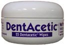 Pet Supplies : DentAcetic Wipes, 25 Count