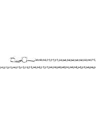 Diamond Cut Cable Chain 14K Gold White Ch125 24 Inch