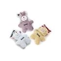 Mbones Fleece Dog Toy, Assorted