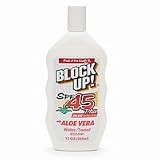 Fruit Of The Earth Block Up! Sunscreen Lotion, with Aloe Vera, SPF 45 12 oz (355 g)