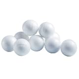 Boule Polystyrene Diam 30mm - Lot De 10