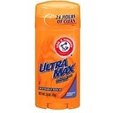 Arm & Hammer Ultramax Deodorant Antiperspirant Invisible Solid, Powder Fresh - 2.6 Oz/ pack, 4 pack