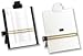 5 Star Office Desktop Copyholder with Line Guide Ruler A4 Black