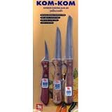 Fruit and Vegetable Carving Knife Set B by Kom Kom