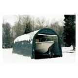 Round Style SUV Boat Garage 14X24X10 by Canopy Mart