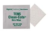 TENS Clean-Cote-convenient skin wipes (50 pack) - disinfects, shields the skin and increases electrode conductivity and electrode life