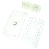 Sanyo Katana II 2 Translucent Clear Snap-On Crystal Case with Removable Belt Clip (NOT Compatible wi...
