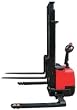Dayton 5RTC3 Stacker, Pwr Drv Adj Base, 3300lb, 118In H